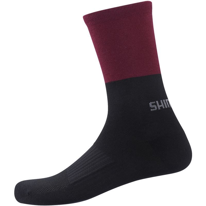 CALCETINES SHIMANO ORIGINAL LANA GRANATE