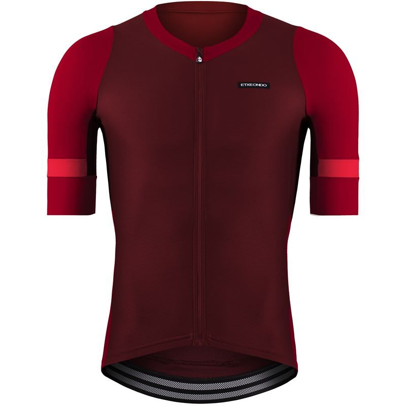 MAILLOT ETXEONDO MENDI GRANATE/ROJO